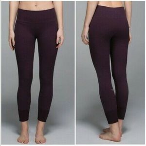lululemon athletica Pants - Ebb to street pant. Dark purple. lululemon athletica Pants - Ebb to street pant. Dark purple.